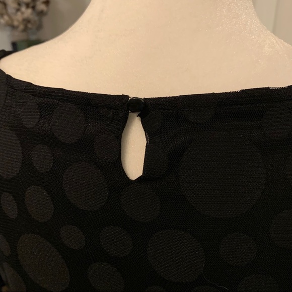 Black LC Lauren Conrad Polka Dot Dress - Picture 6 of 6